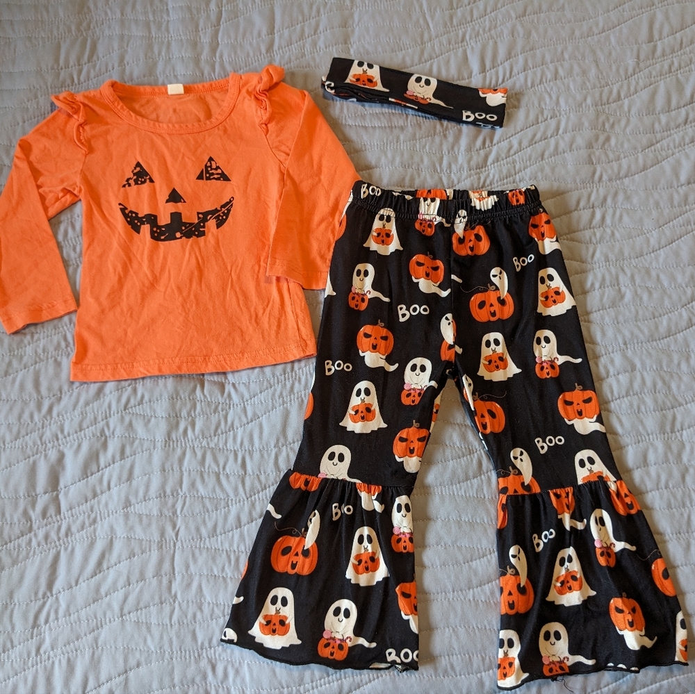 Toddler girl Halloween outfit